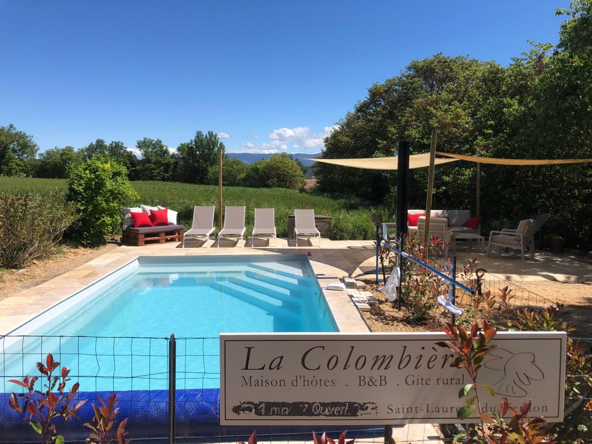 La Colombiere Du Chateau Saint-Laurent-du-Verdon Zewnętrze zdjęcie